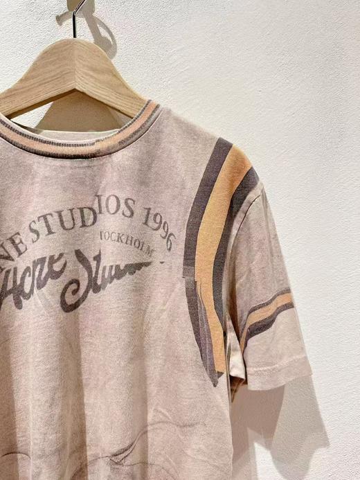 女款做旧印花短袖T恤zh001 商品图2