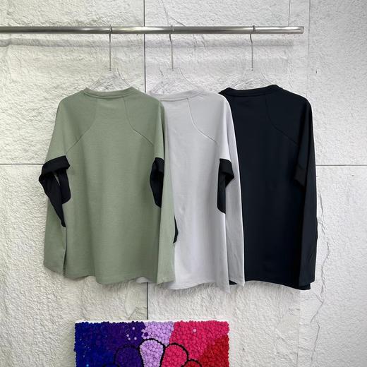 F0320128春季新款户外休闲圆领舒适柔软长袖卫衣T恤男 商品图6