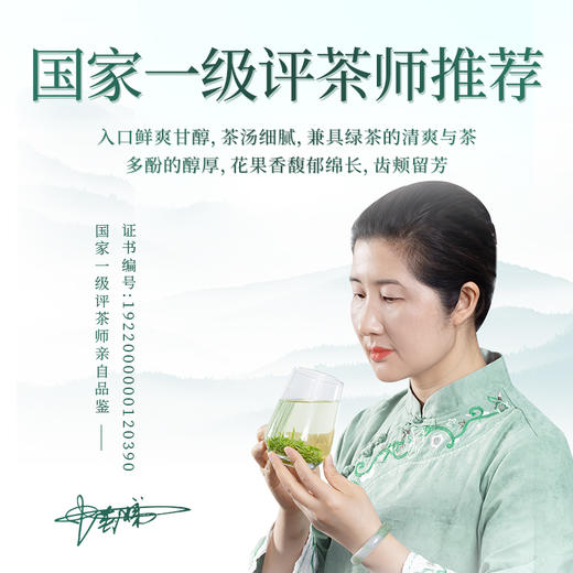 【臻尖-碧螺春大成】新茶 鲜爽回甘明前绿茶碧螺春100g*2罐 商品图3