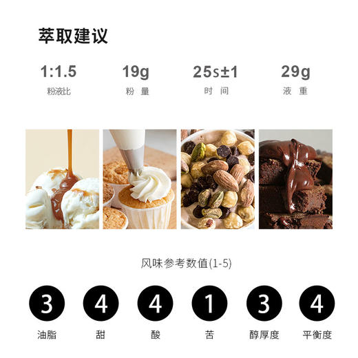 诚品咖啡 甜丝绒拼配高甜感中深烘焙意式黑咖啡拿铁美式咖啡豆/粉 商品图3