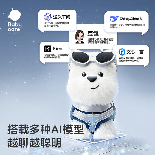 【Babycare好物集】西高地AI智能机器人玩具 商品图3