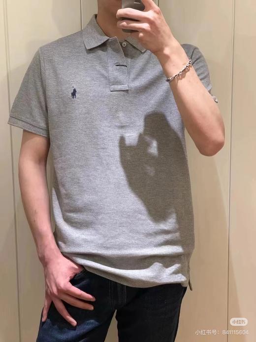 拉夫劳伦 新款经典款修身版弹力两粒扣短袖Polo衫 商品图6
