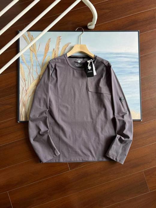 F0320116都市通勤户外休闲透气吸湿速干春季长T卫衣 商品图4