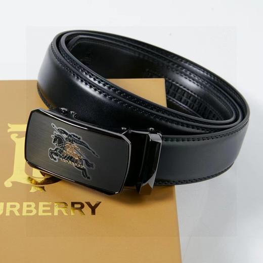 F032086方框造型设计磨砂面自动平滑扣高品质皮带 商品图1