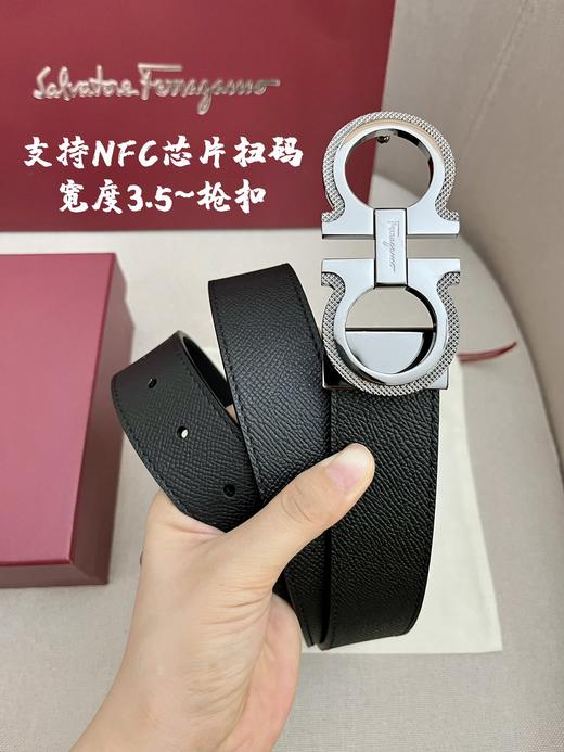 菲拉格慕. 扣头：（金/银 可选）新款纯钢扣 3.4cm（GD） 商品图1