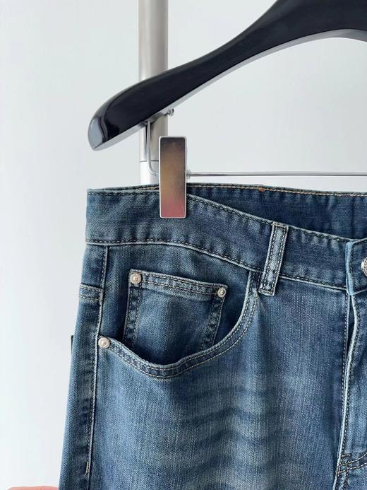 F0320147春季新品商务休闲百搭直筒男士牛仔裤长裤 商品图4