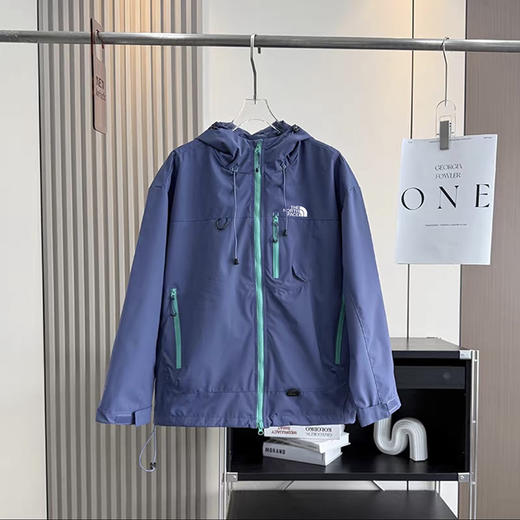 北面开衫连帽情侣冲锋衣外套 TNF1660 商品图5