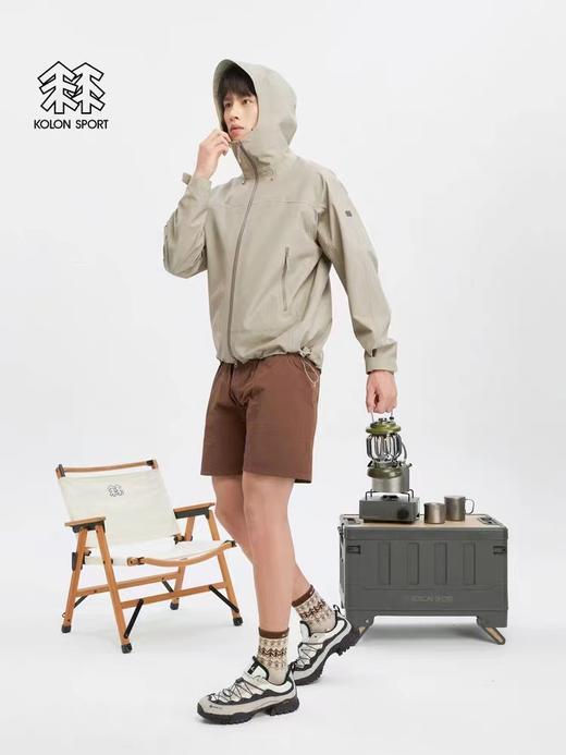 F032002春秋新款防水防雨轻薄耐磨全压胶袖标冲锋衣 商品图7