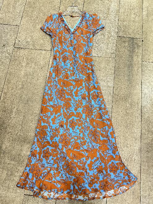 【门店同款】ENJOY夏季落日橘印花长裙 163301490 商品图0