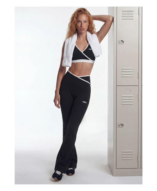 【3月30日 下午17:30 秒杀】在韩国火出圈的运动品牌 Hdex 2款 高支撑交叉腰微喇瑜伽裤 设计离间是生活与运动可自由切换 商品图8