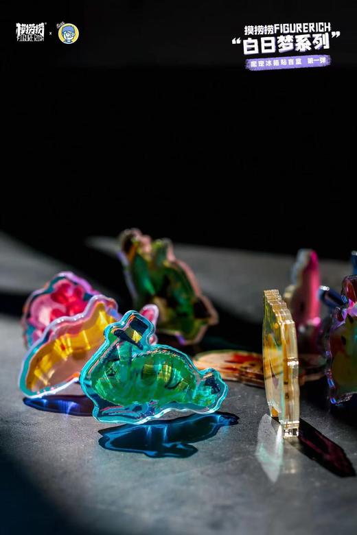 冰箱贴 模捞捞“白日梦想家”系列周边 磁吸冰箱贴 爬虫爬宠周边潮玩创意礼品装饰 ★官方正版 商品图4