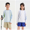 funactive男童原纱防晒长袖T恤儿童羽毛网球运动上衣F1UT20318 商品缩略图0
