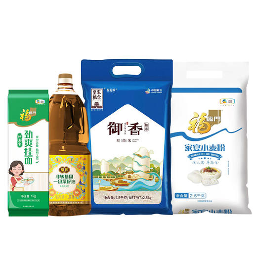 【八十八倉甄选】中粮｜粮油甄选 · 锦鲤福礼K(6kg+1.8L) 商品图0