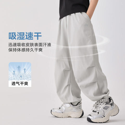 男童2026夏季新款童装四面弹夏装薄款长裤儿童宽松休闲裤潮   FY-H6bk16 商品图2