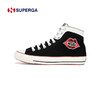SUPERGA潮流高帮学院风帆布鞋手工做旧脏脏鞋休闲情侣板鞋 商品缩略图2