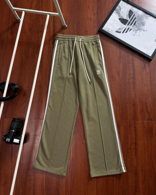 F032014新款休闲复古百搭透气舒适微弹直筒阔腿裤长裤 商品图8