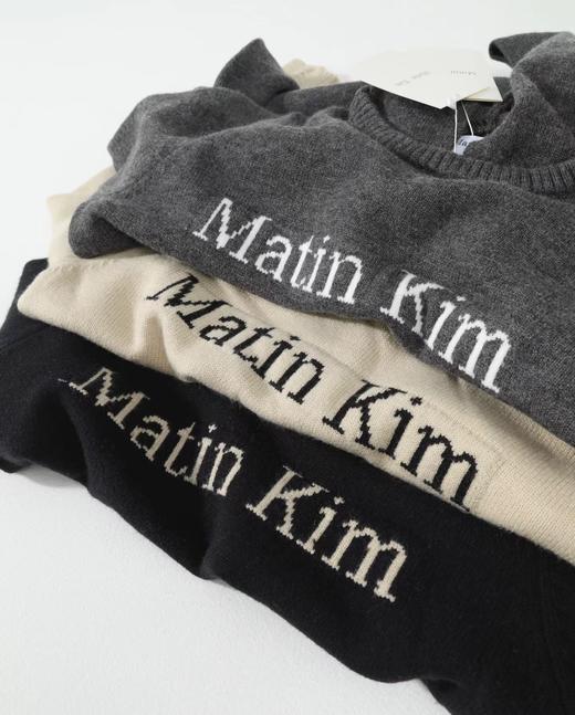 F032044秋冬新款针织提花字母重工破坏下摆连帽假两件毛衣 商品图1