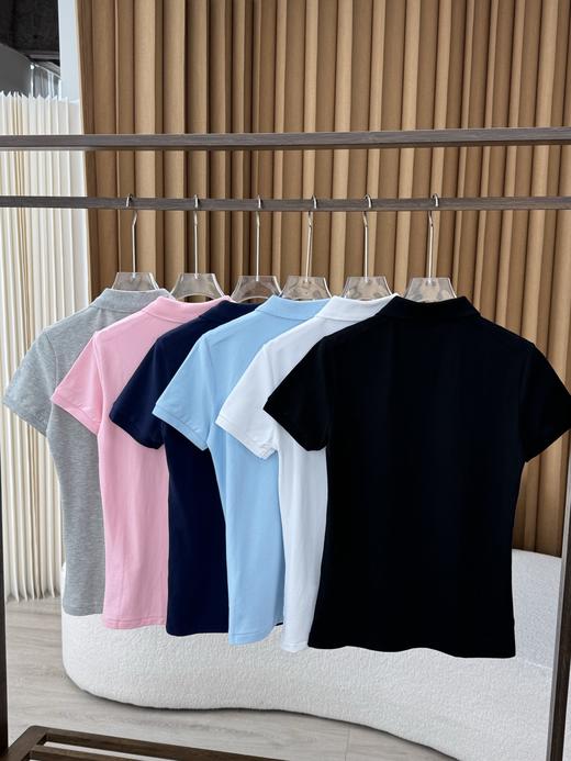 拉夫劳伦 新款女装经典款修身版弹力Polo衫 商品图1