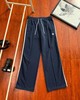 F032014新款休闲复古百搭透气舒适微弹直筒阔腿裤长裤 商品缩略图3