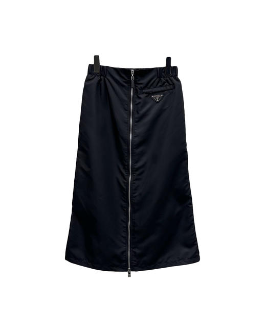 女款织带拉链半裙 可配套装he020 商品图0