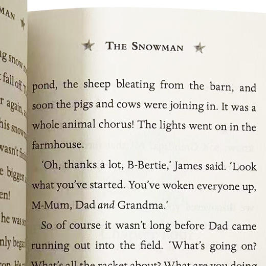 雪人 The Snowman 儿童英语读物 进口英语原版书籍 Michael Morpurgo 商品图1