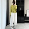 巨好看的春天色系 春日青柠绿针织开衫 商品缩略图8