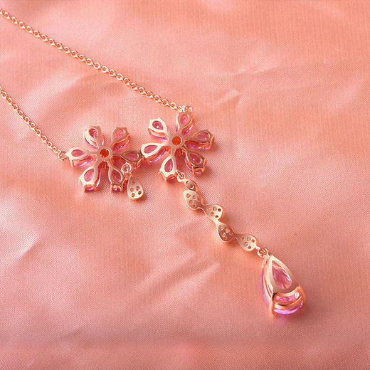 【天然紫水晶项链】S925银轻奢服饰链晚宴饰品送女生节日礼物JN25121-水晶CC 商品图4