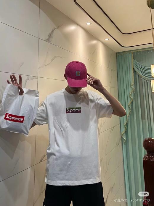 F032096新款印花短袖后背字母印花男女同款圆领短袖T恤 商品图2