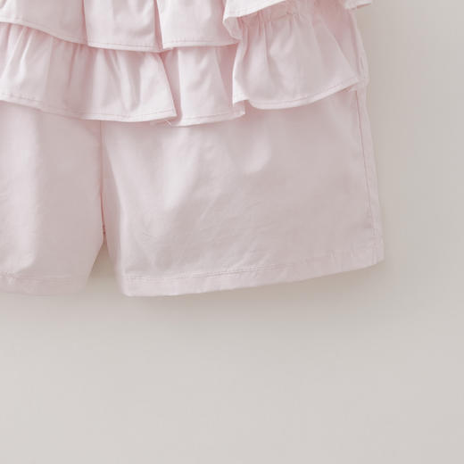 马克珍妮甜美花边女童纯棉短裤2026年夏装新款560738 商品图4