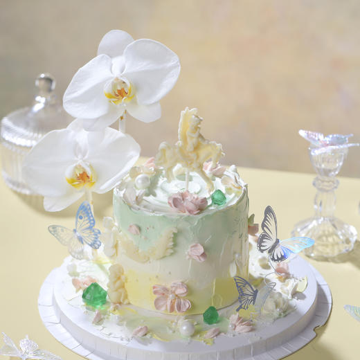 白羊座蛋糕【唤醒春日浪漫】1.5磅 香草奶油芒果夹心口味 商品图3