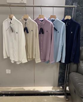 F032015新款老钱风5色亚麻衬衫绵软舒适日常白搭防晒衬衣