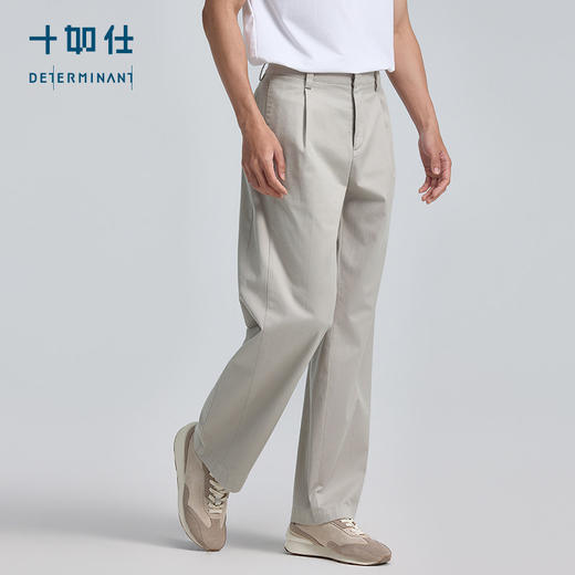 【门店同款】十如仕春夏新品百搭微弹不紧绷超韧棉弹弯刀裤SP07-04 商品图1