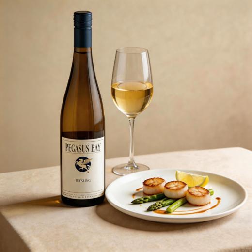 飞马湾雷司令白葡萄酒（半干）750ml 商品图0