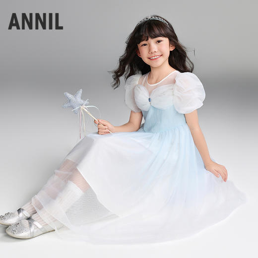 【实体店同款】女童礼裙夏季新款安奈儿童装AG623066 商品图0