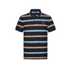 德鲨男装棉质短袖POLO衫2026夏季新款休闲撞色条纹上衣男翻领T恤 商品缩略图4