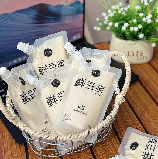 【每周六发货】豆益宝 鲜豆浆180ml/袋，7袋装/14袋装 商品图8