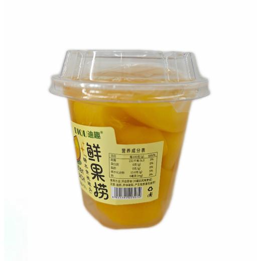 迪趣227g黄桃鲜果捞罐头 商品图1