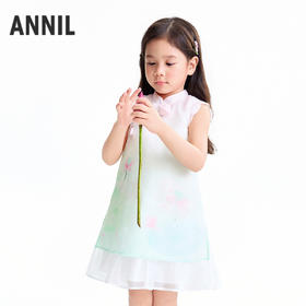 【实体店同款】女童礼裙夏季新款安奈儿童装XG623106