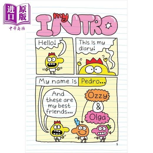 预售 【中商原版】我臭便便日记 共4册 My Big Fat Smelly Poo Diary 英文原版 小初文学 儿童搞笑漫画故事书 图画图像小说 7岁以上 商品图4