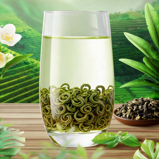 “下单2罐赠礼袋”2026年明前新茶 蒙顶山 碧螺春 品质好 口感佳 100g/罐 商品图3