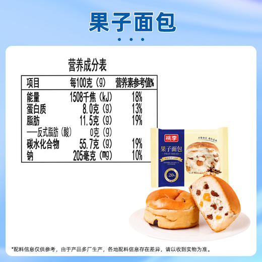 桃李果子面包FX 商品图5