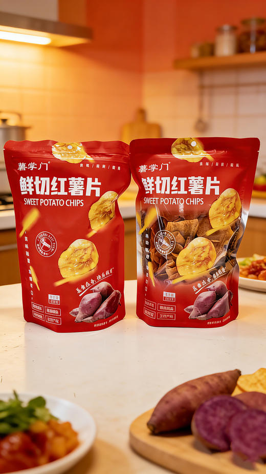 薯掌门鲜切红薯片 商品图0