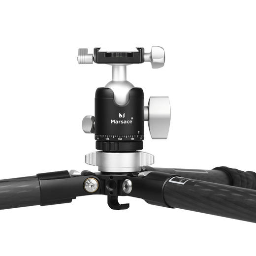 马小路Marsace ET-2541 入门级稳定款 碳纤维三脚架套装 商品图3