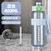 新品上新【1200ML一盖双饮水杯】大容量运动水杯 男生女生高颜值塑料杯 儿童学生夏季户外健身带吸管杯子 商品缩略图8