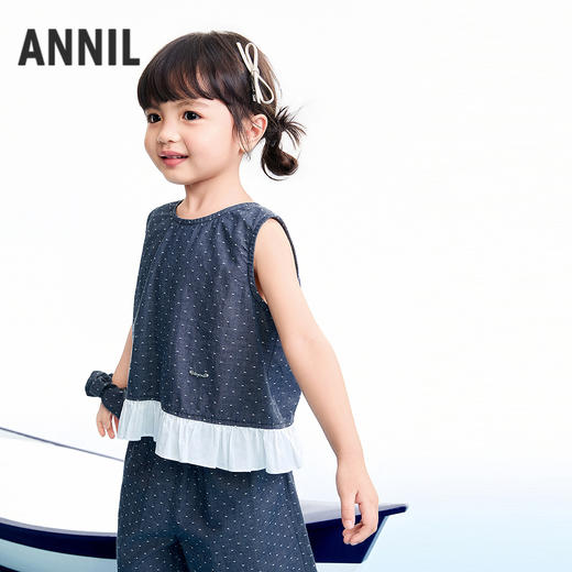 【实体店同款】女童套装夏季新款安奈儿童装XG622197 商品图1