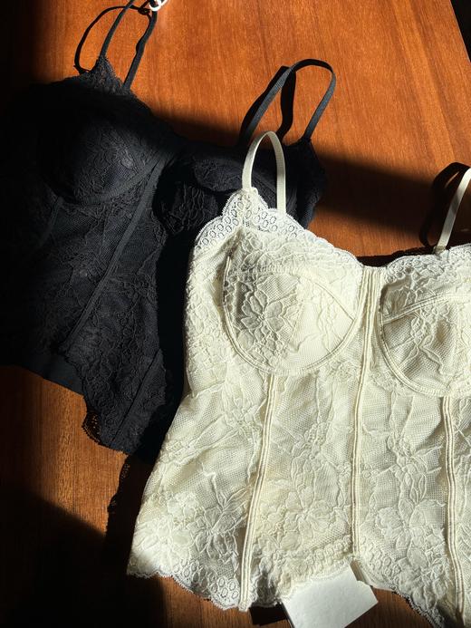 PIANAI冷小姐#  自带胸垫蕾丝美背吊带 商品图2