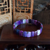 【天然正品】舒俱来天然约7*10MM多彩舒俱来（幸运、净化磁场）手牌手串17CM（弹力绳）020326NJM10 商品缩略图5