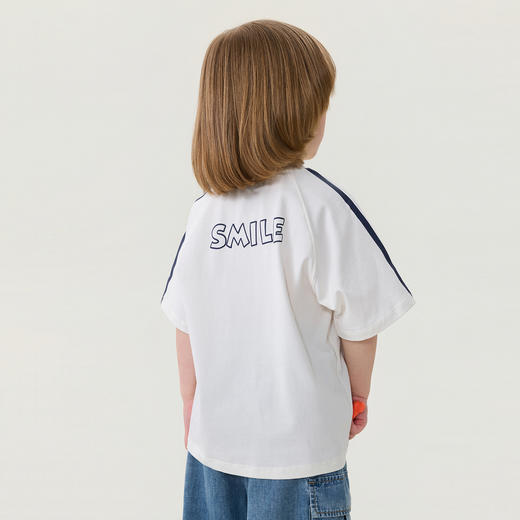 马克珍妮美式运动风男童凉感卡通T2026年夏装新款560315 商品图4