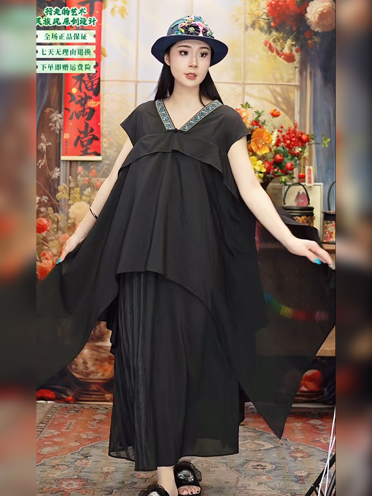 【春夏新品】关山夜连衣裙 | 现货加急发 