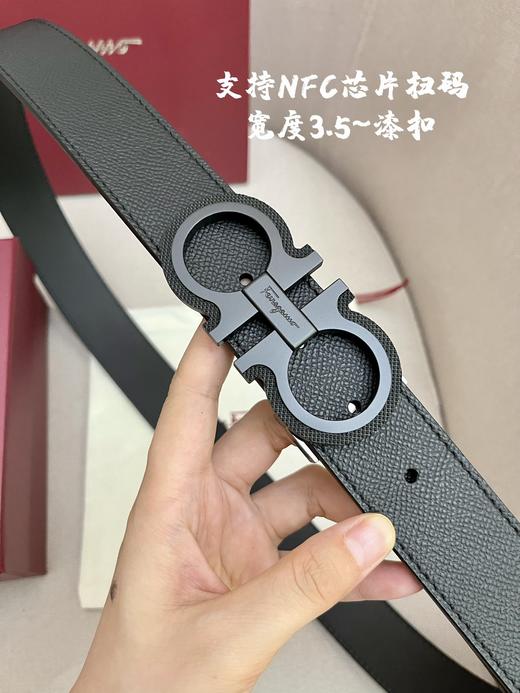 菲拉格慕. 新款纯钢扣  3.4cm（GD） 商品图0